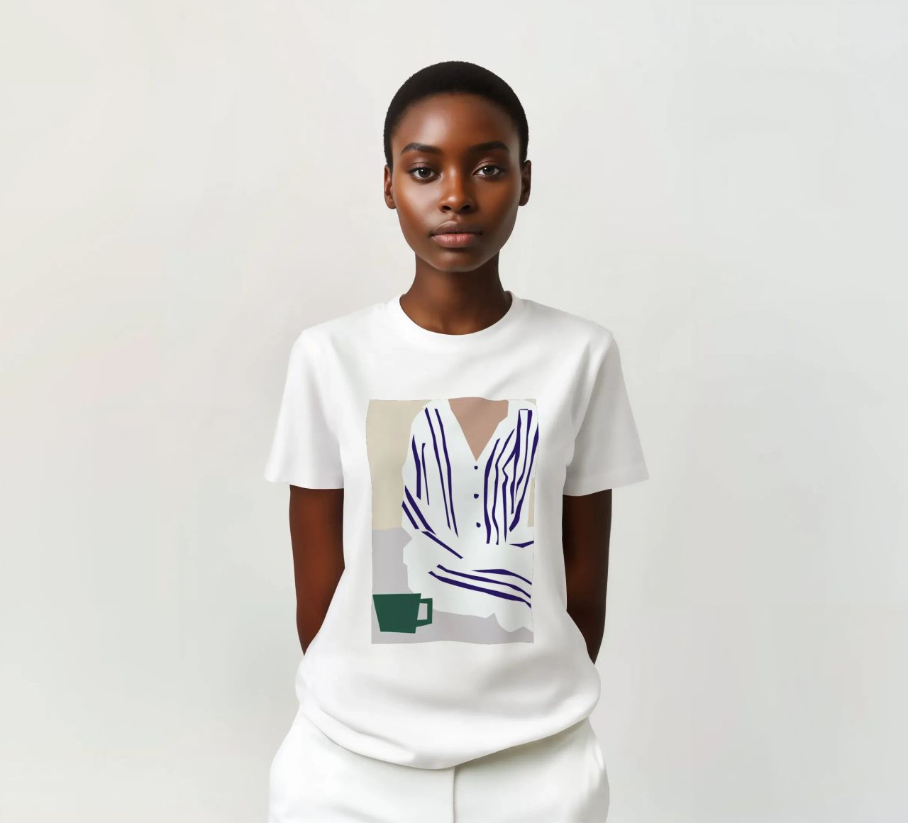 PJ camiseta de Helena Ravenne