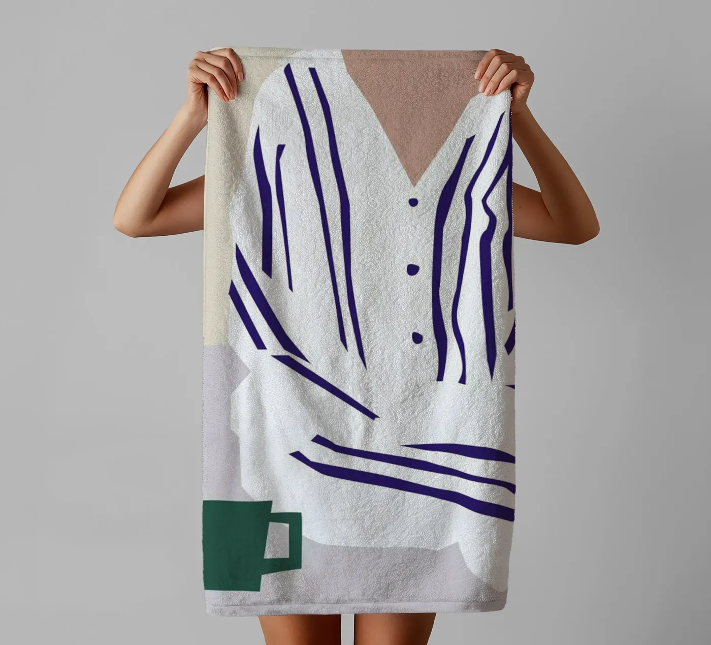PJ towel by Helena Ravenne