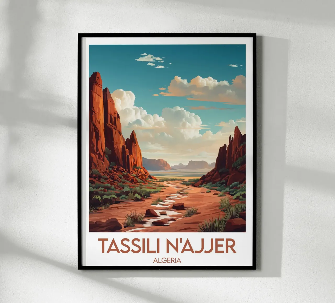Affiche Tassili n'Ajjer poster da Frame the World