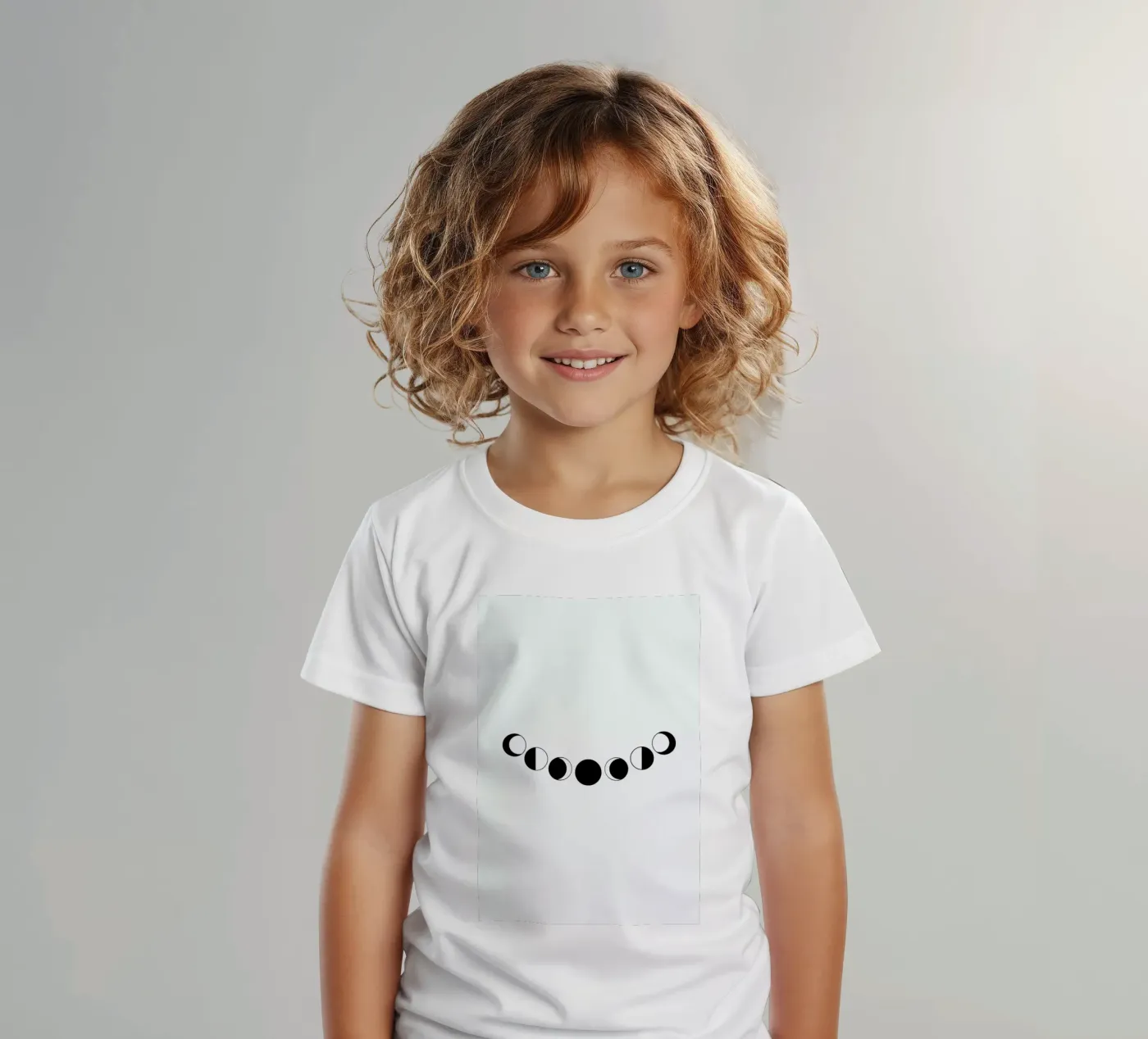 Abstract Moons t-shirt bambini da daylight design studio