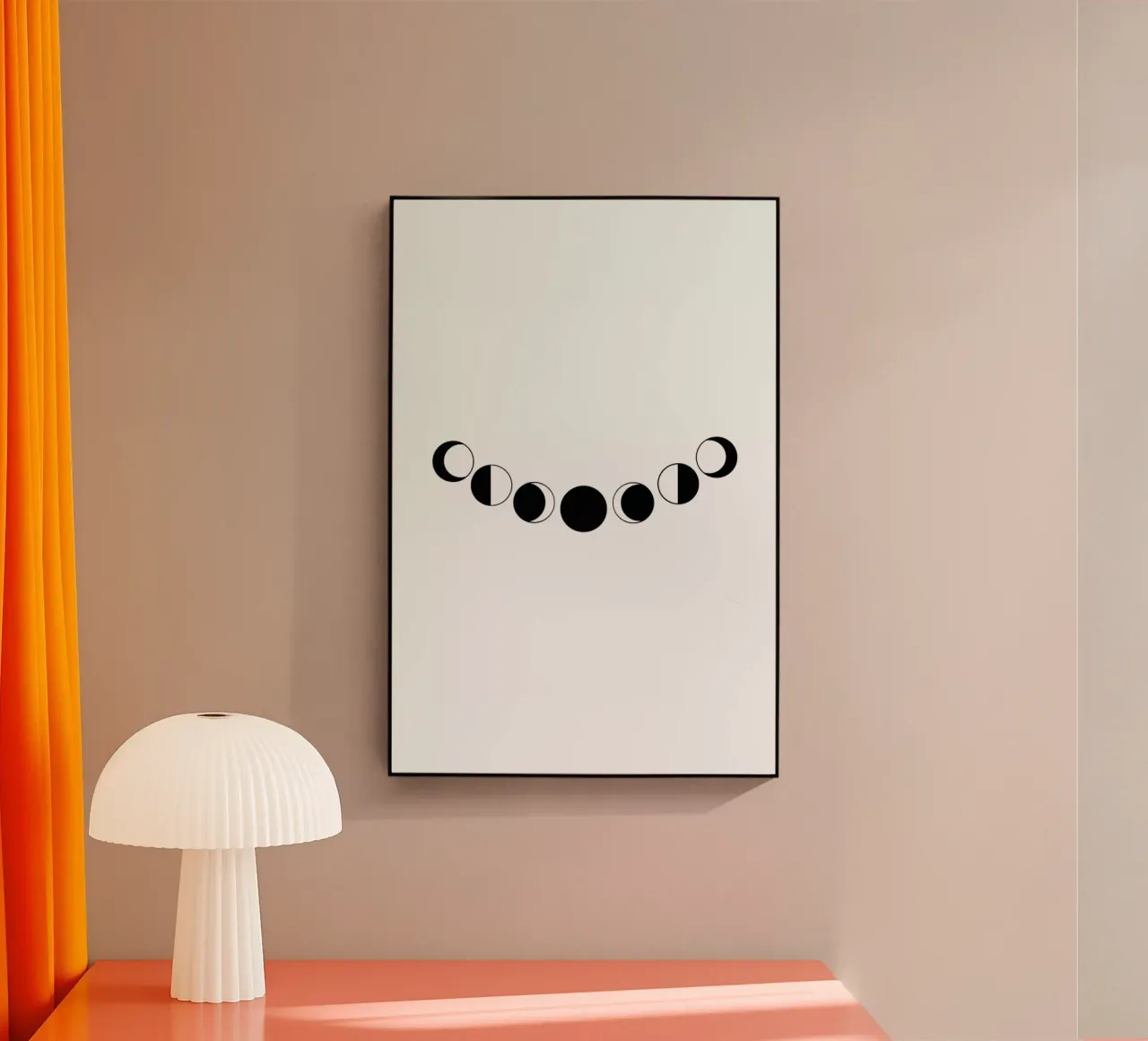 Abstract Moons plexiglass da daylight design studio