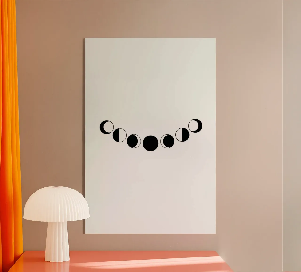 Abstract Moons plexiglass da daylight design studio