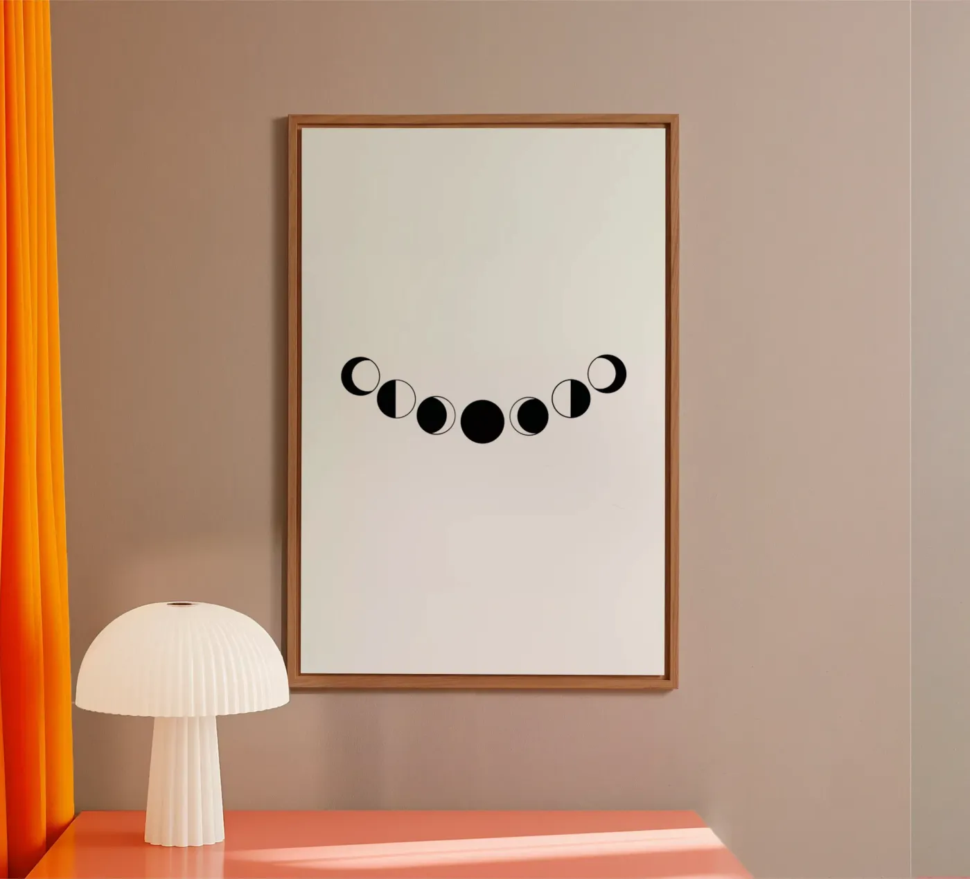 Abstract Moons pannello forex da daylight design studio