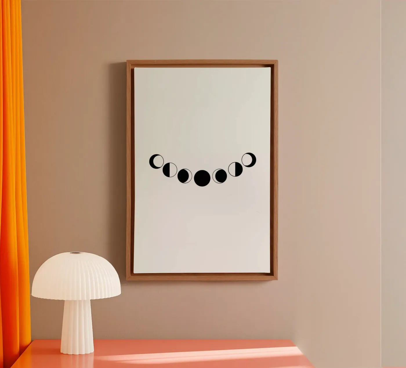 Abstract Moons tela da daylight design studio