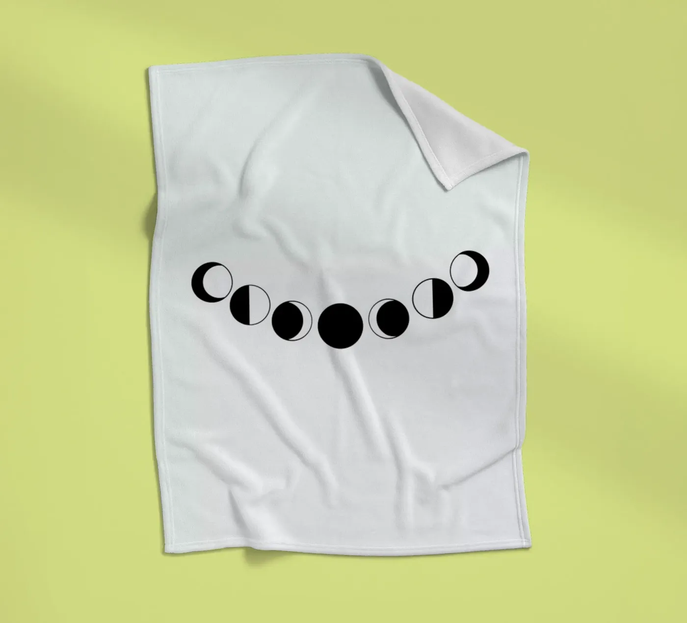 Abstract Moons Fleecedecke von daylight design studio