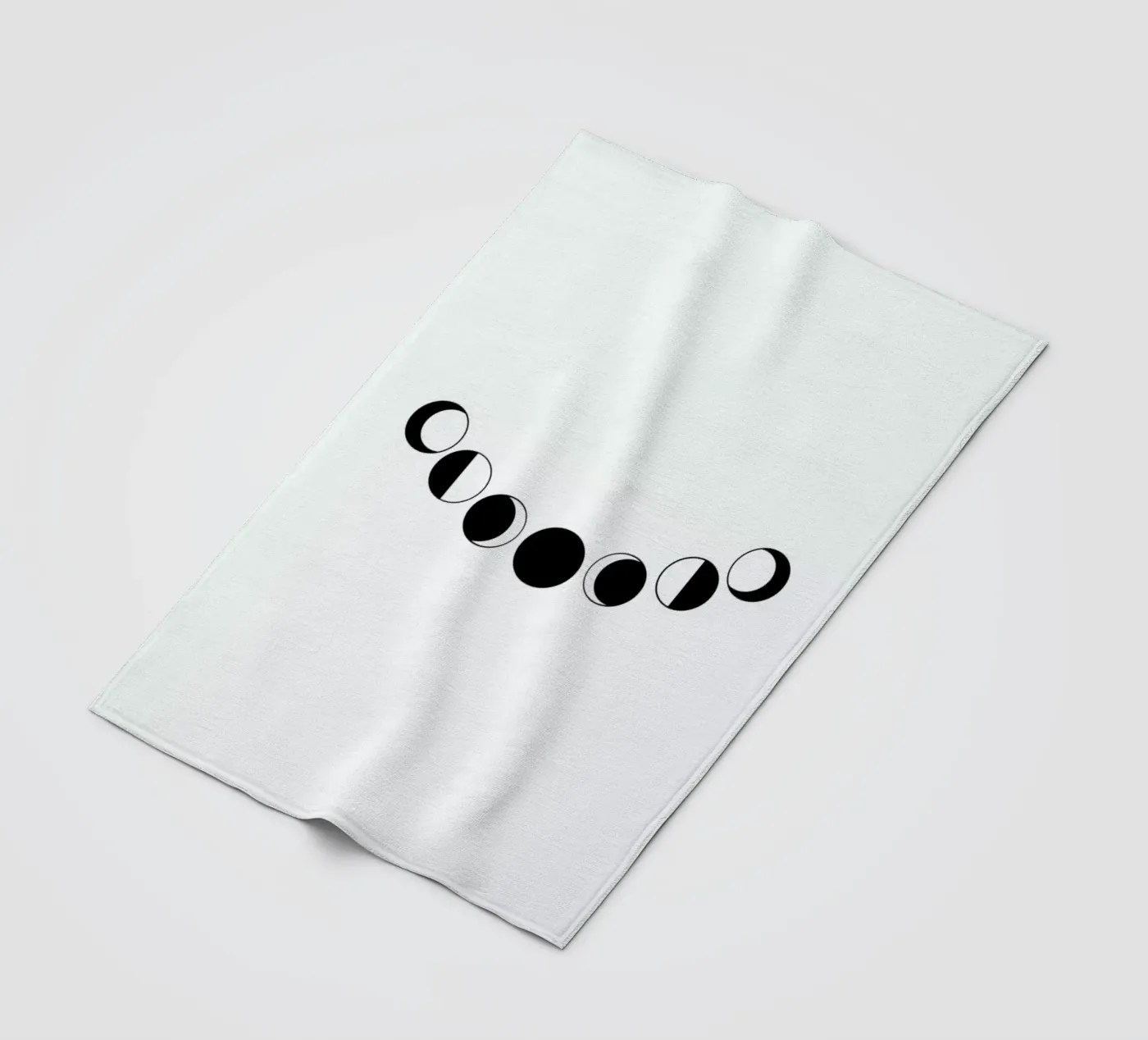 Abstract Moons Fleecedecke von daylight design studio