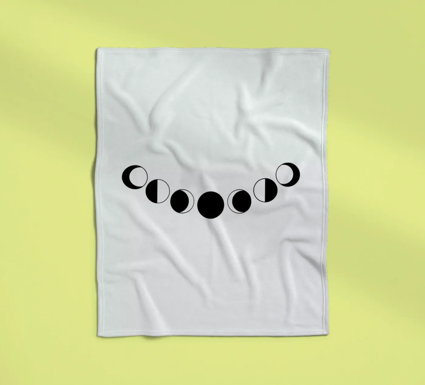 Abstract Moons Fleecedecke von daylight design studio