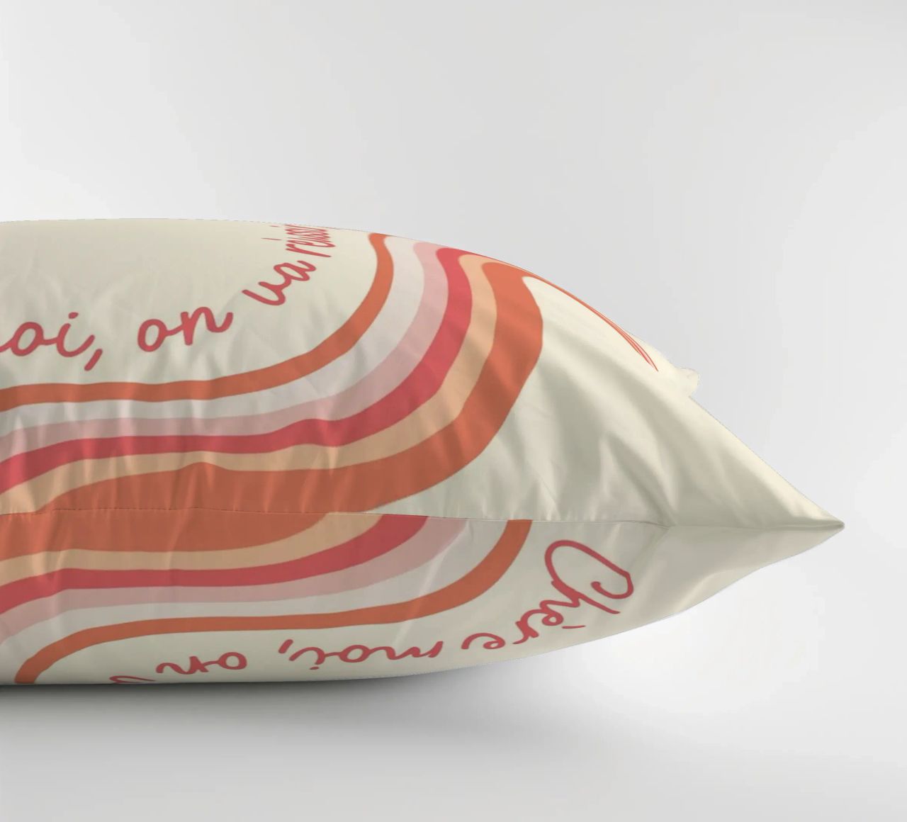 Chère moi, on va réussir, point final. coussin de Studio Luana