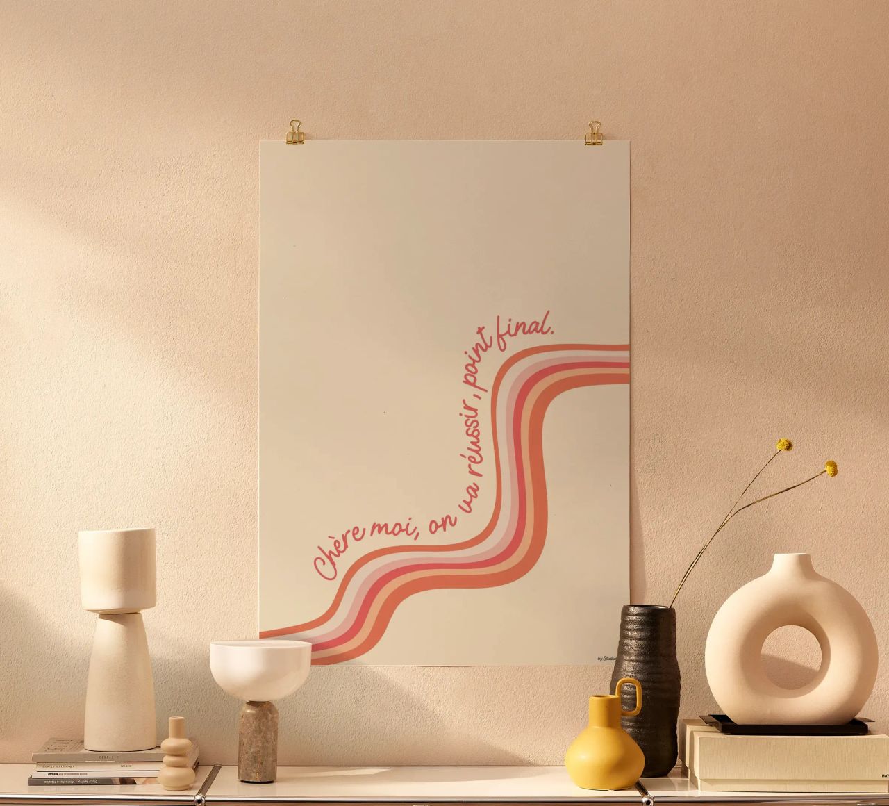 Chère moi, on va réussir, point final. poster de Studio Luana