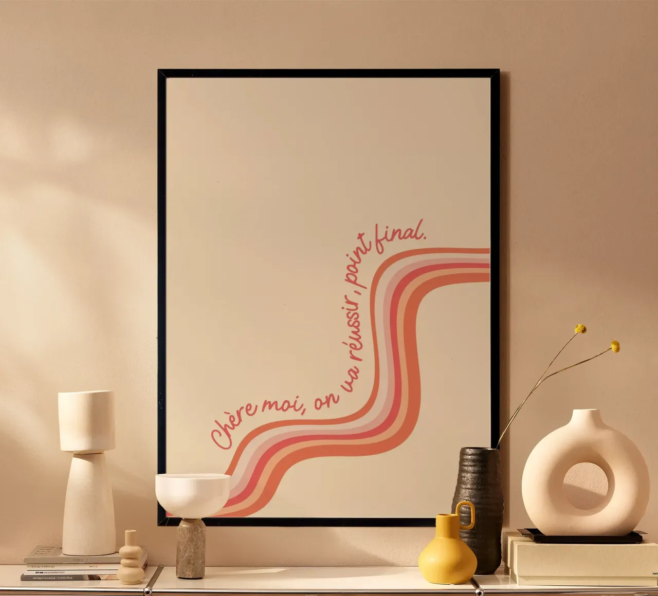 Chère moi, on va réussir, point final. carta hahnemühle da Studio Luana