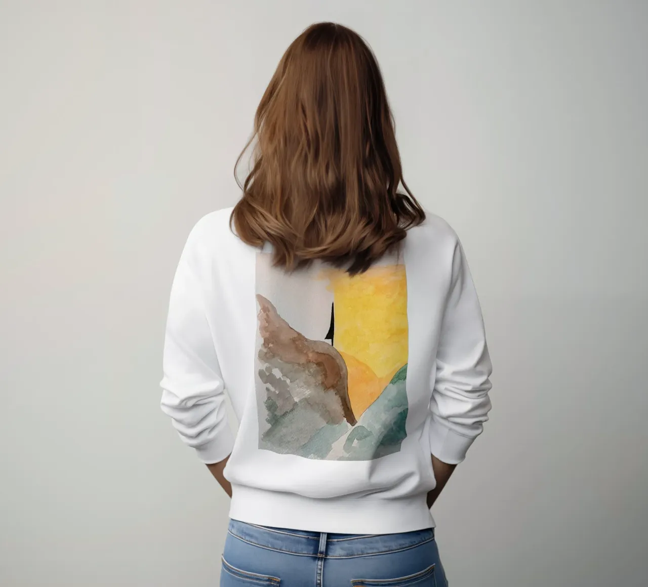 Un albero e mezzo felpa da Leonhard Guertner ART