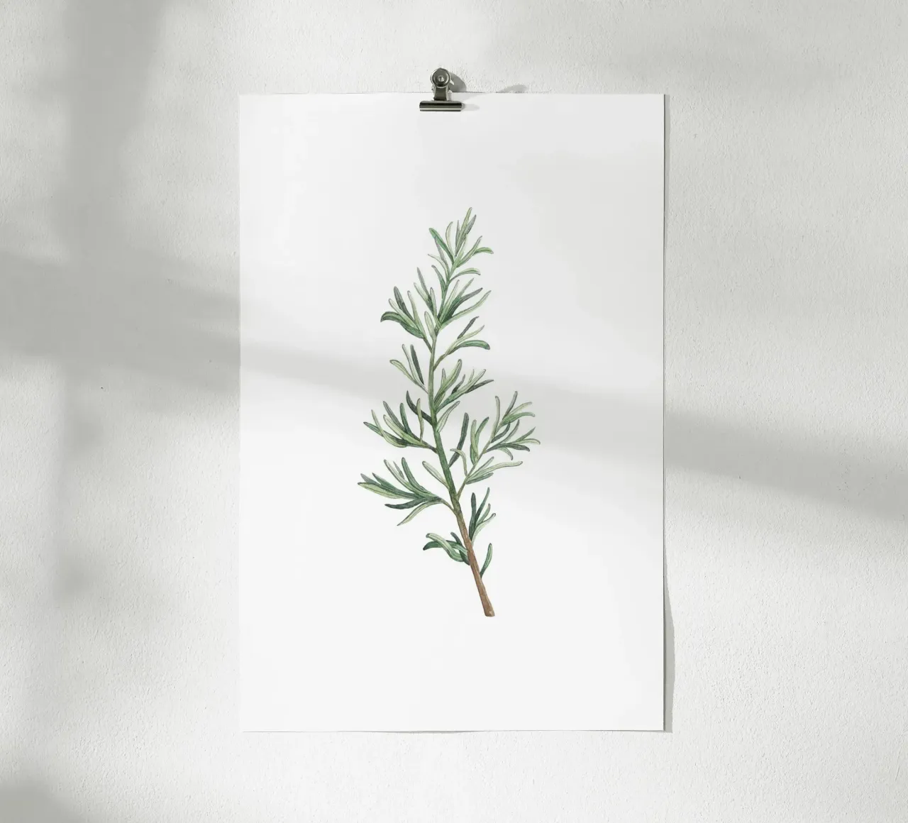 Rosemary Branch poster con telaio in alluminio da karenmenzenbach