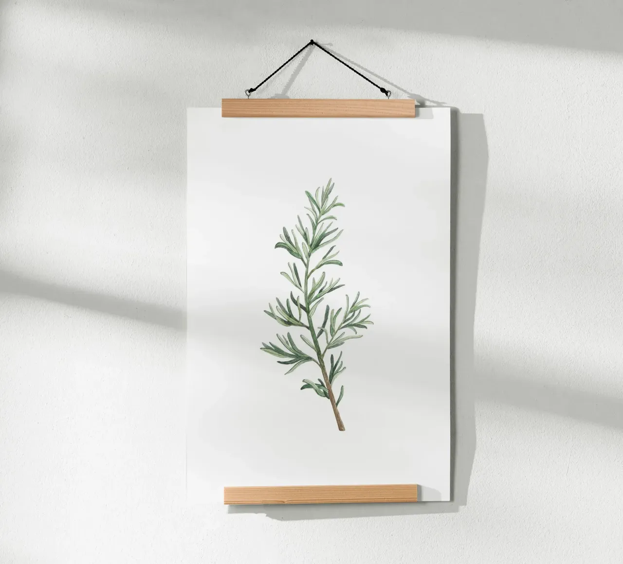 Rosemary Branch poster con telaio in alluminio da karenmenzenbach