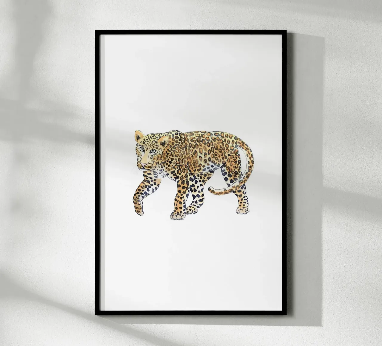 Jungle Leopard poster da Palmartprints