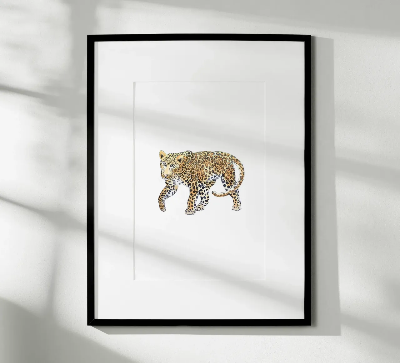Jungle Leopard poster da Palmartprints