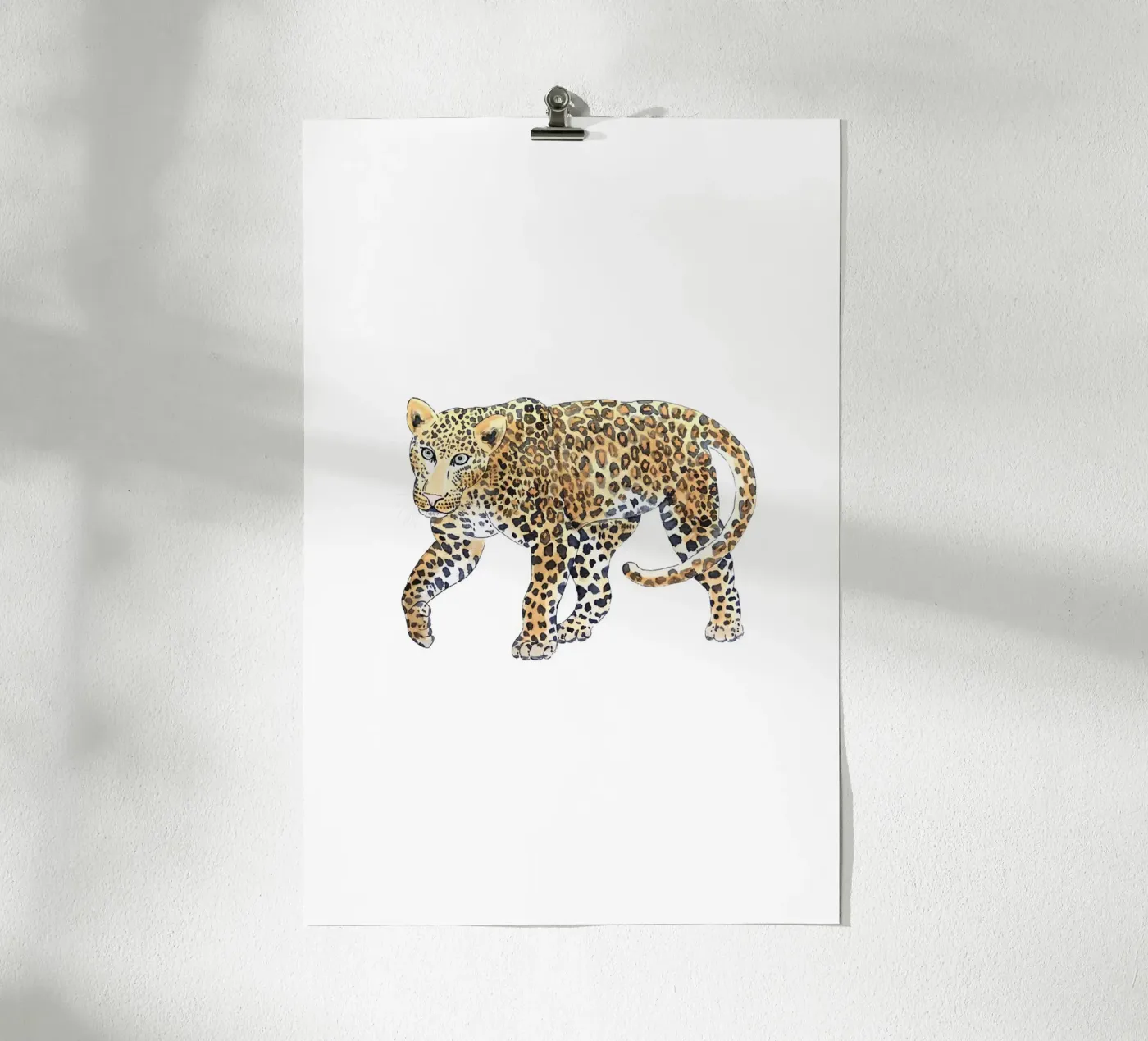 Jungle Leopard poster da Palmartprints