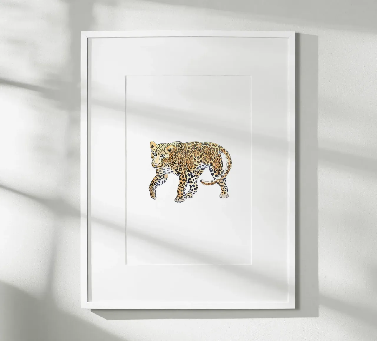 Jungle Leopard poster da Palmartprints