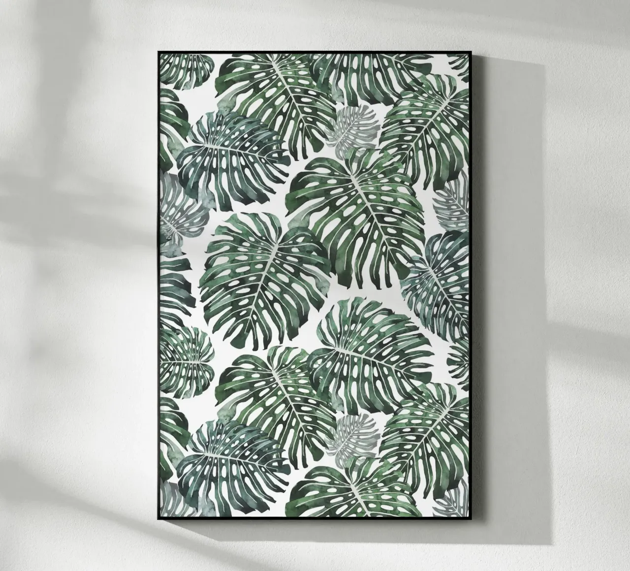Monstera Leaves plexiglass da Palmartprints