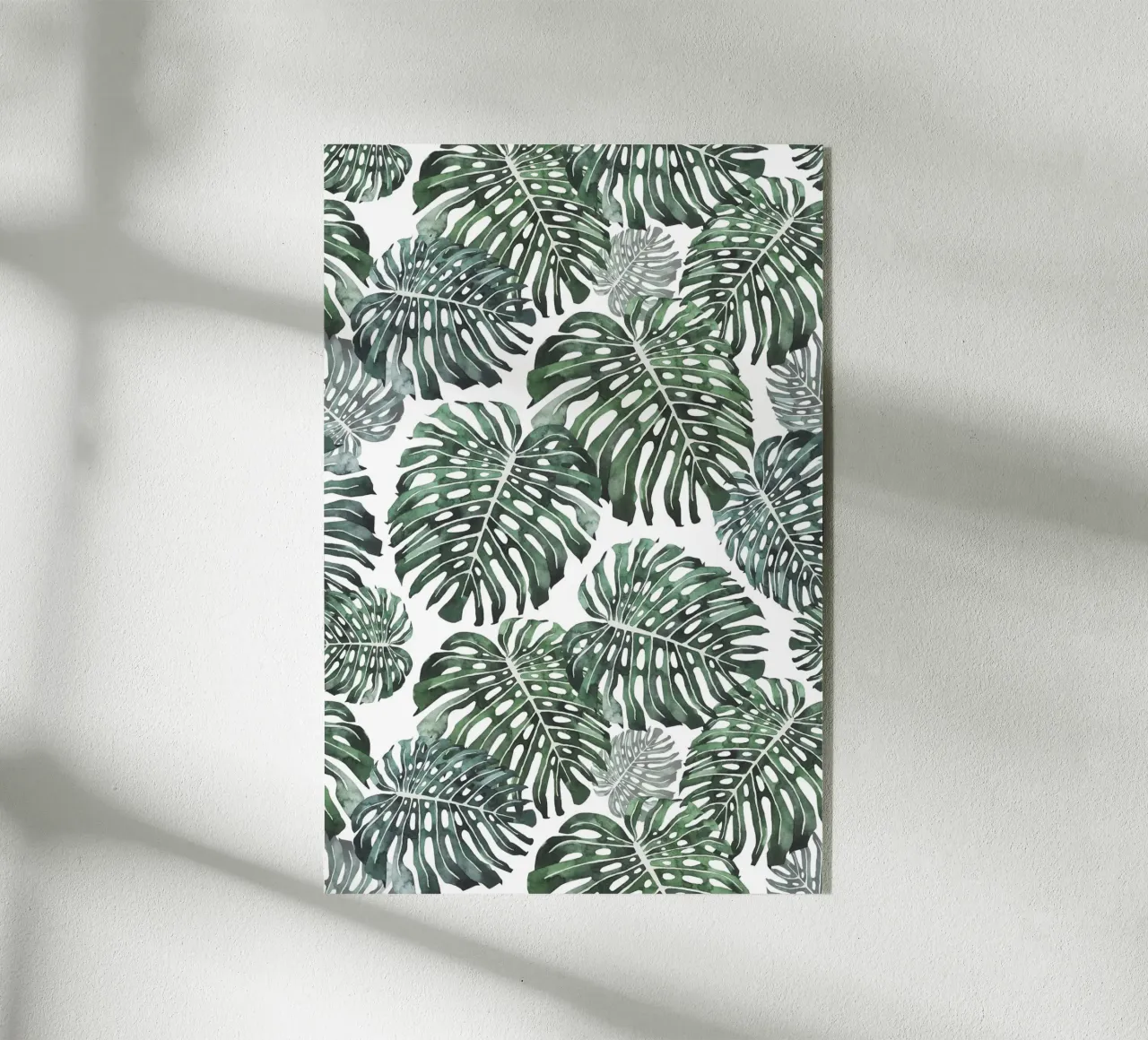 Monstera Leaves plexiglass da Palmartprints