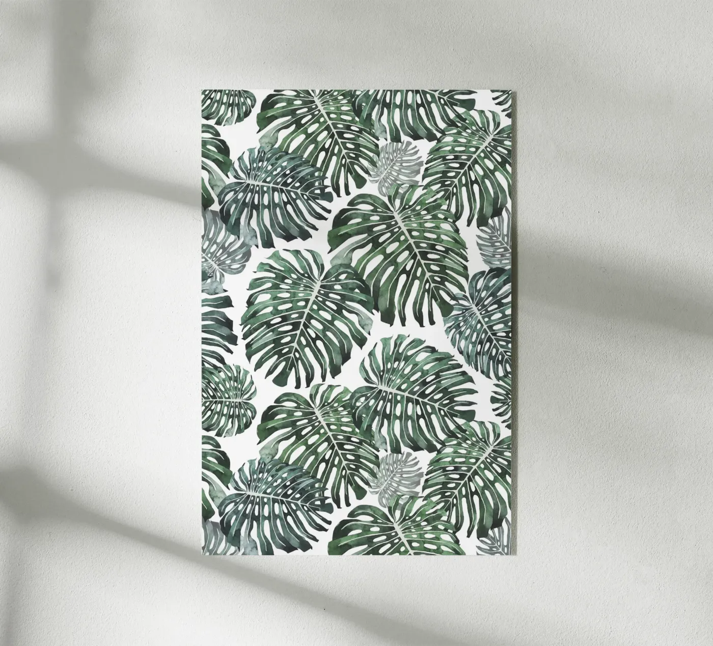 Monstera Leaves plexiglass da Palmartprints