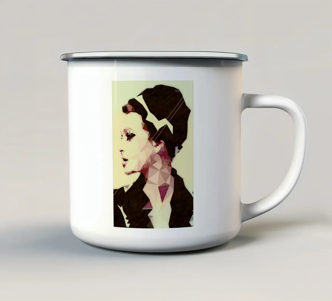 Chic Mood tazza in smalto da Mayka ienova