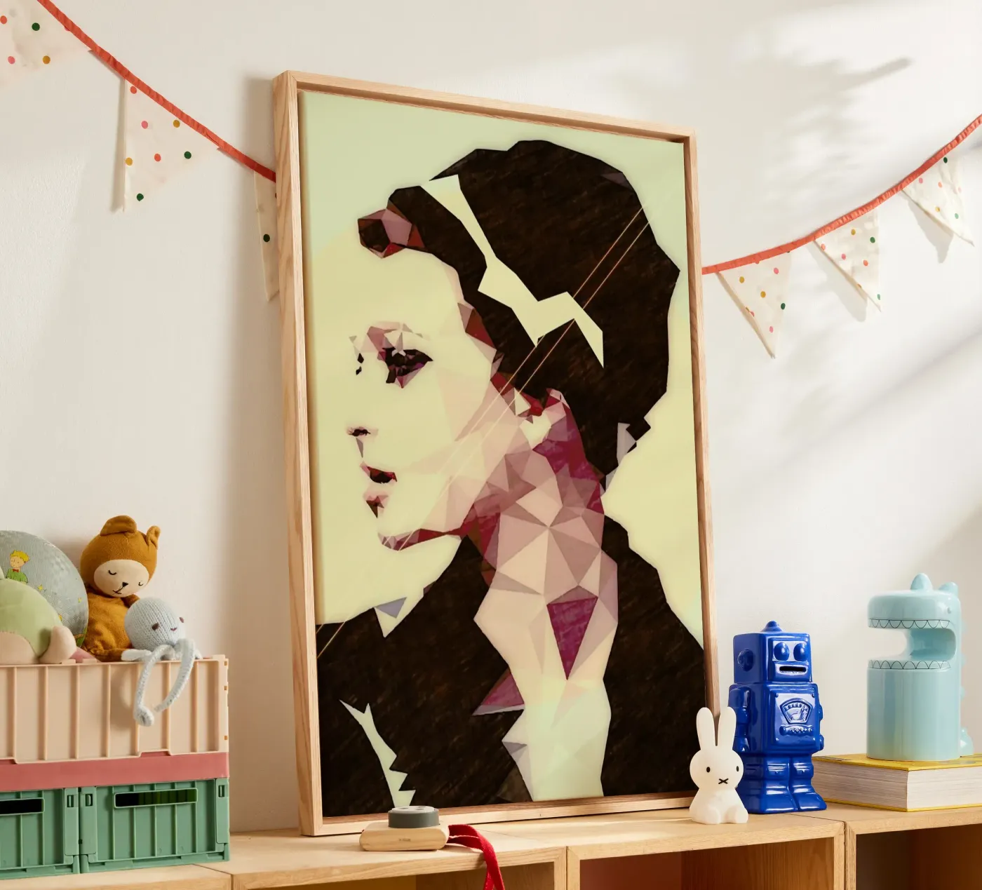 Chic Mood Leinwand von Mayka ienova