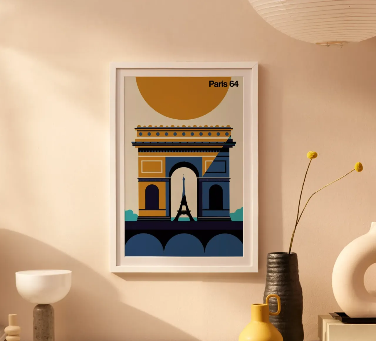 Paris 64 poster da Bo Lundberg