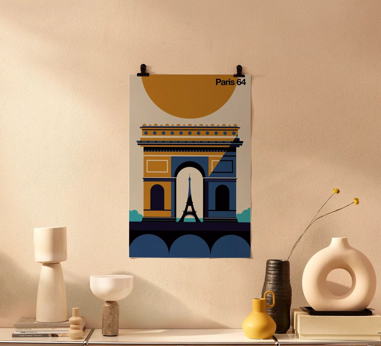 Paris 64 poster de Bo Lundberg