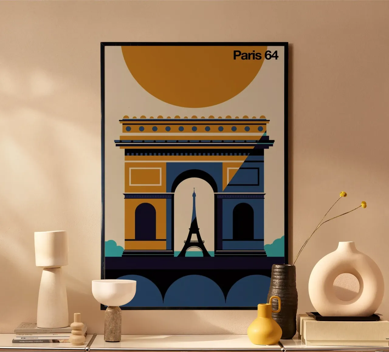 Paris 64 poster da Bo Lundberg