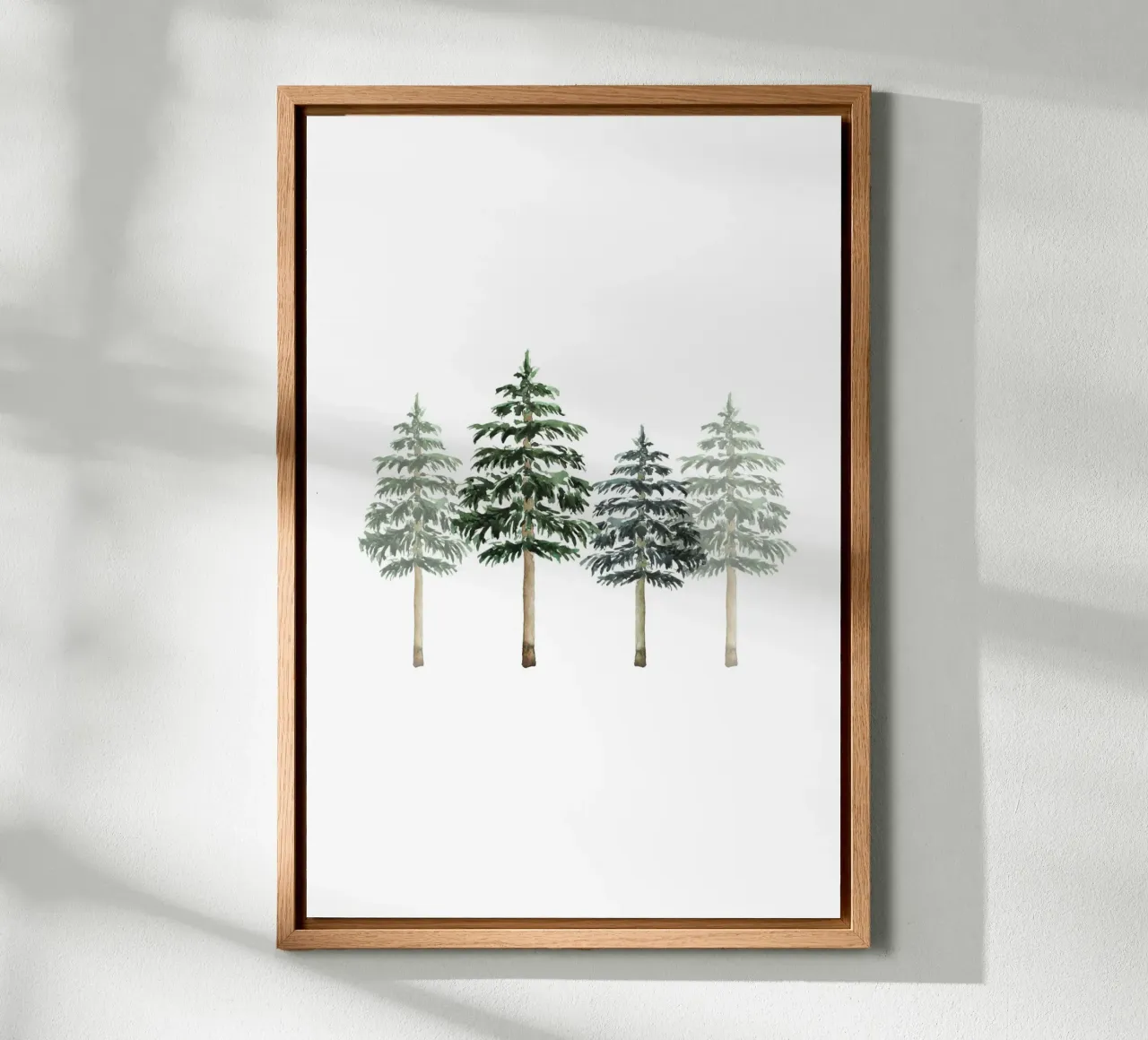 Pine Trees pannello forex da Palmartprints