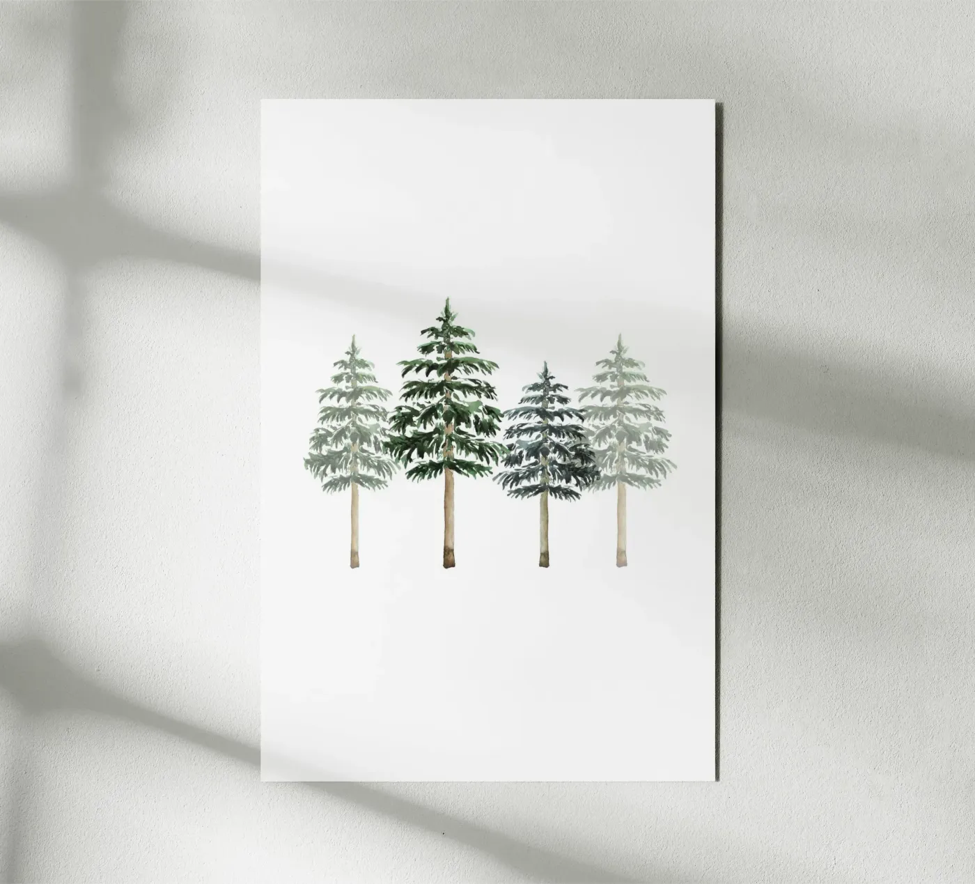 Pine Trees pannello forex da Palmartprints