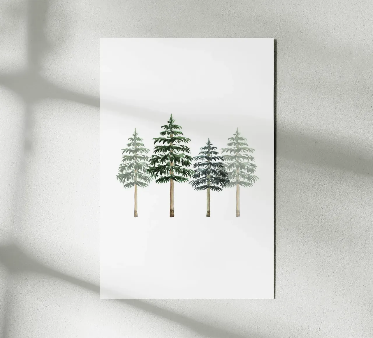 Pine Trees pannello forex da Palmartprints