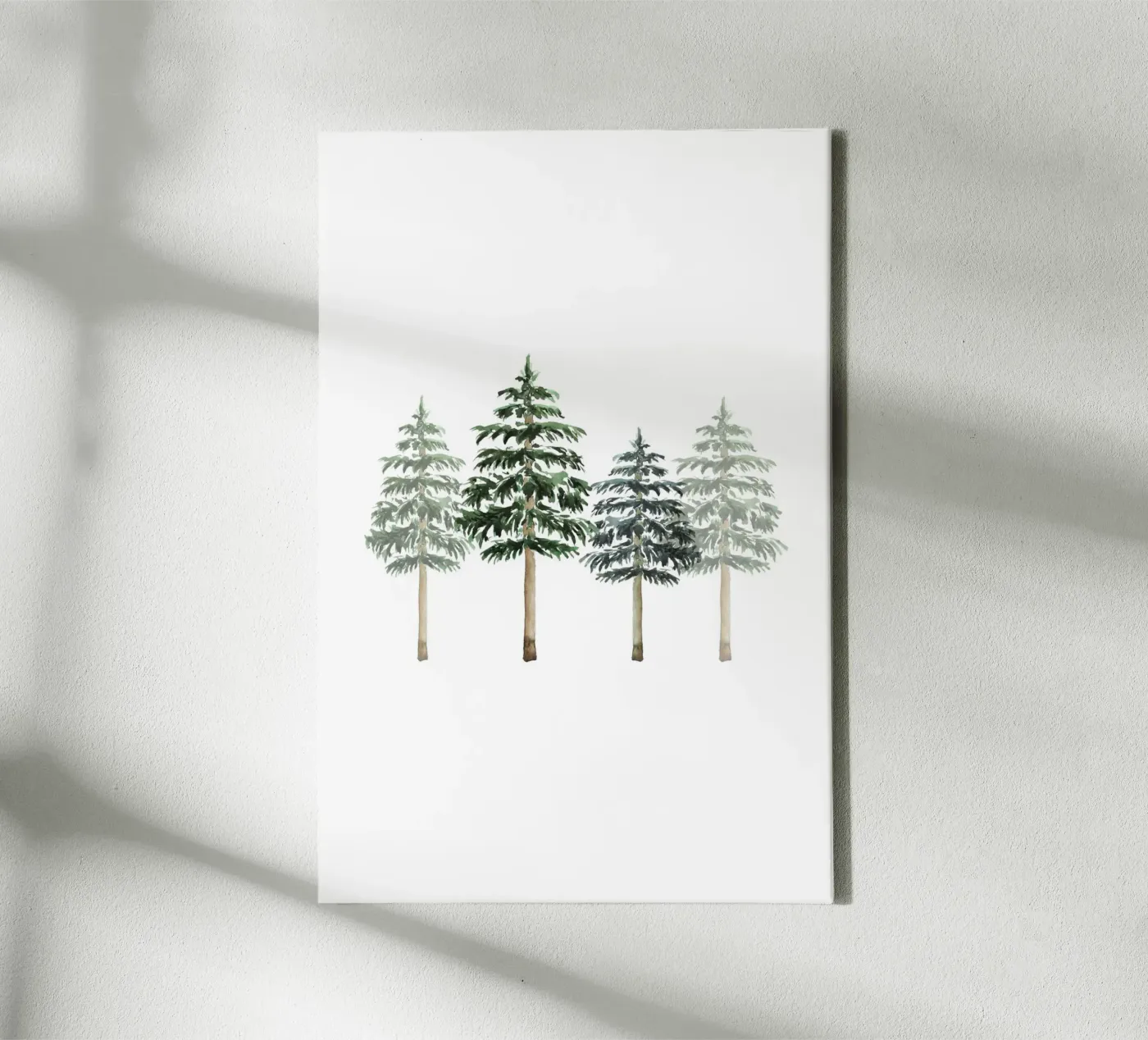 Pine Trees tela da Palmartprints