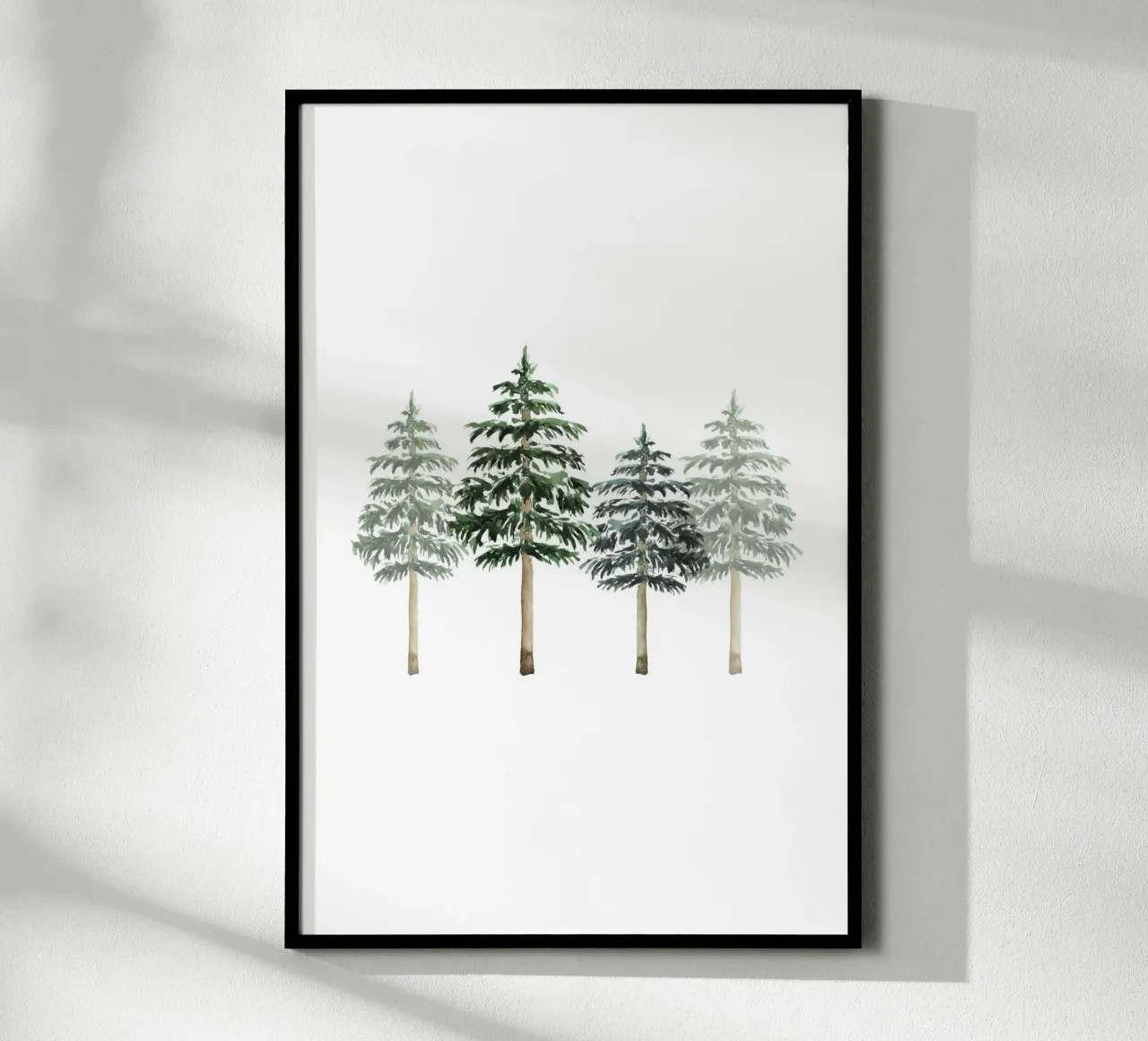 Pine Trees poster by Palmartprints