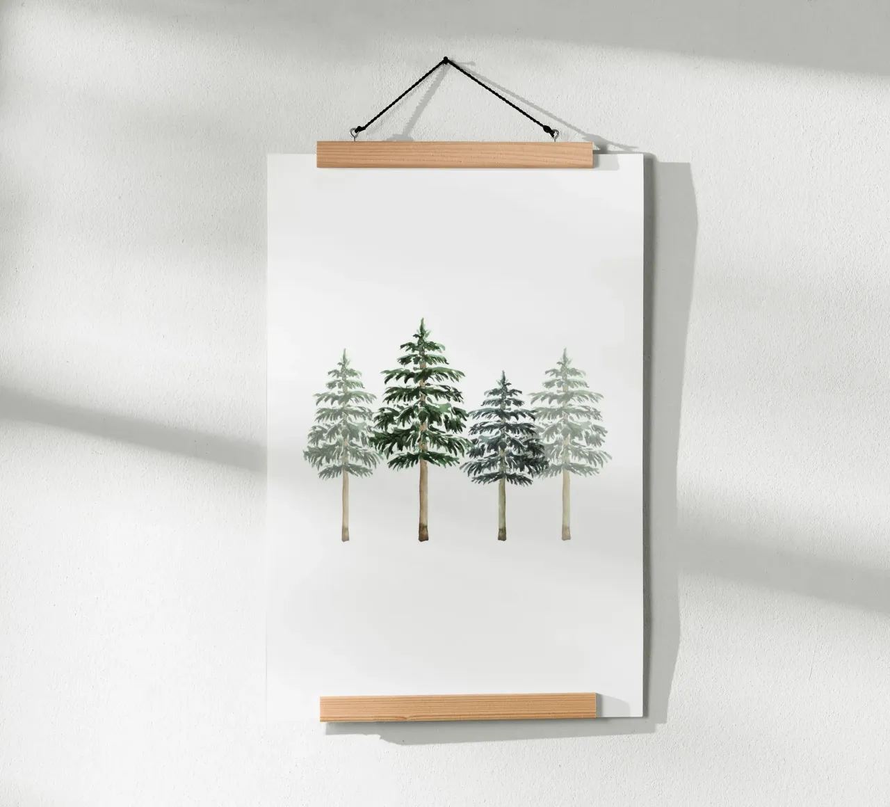 Pine Trees poster by Palmartprints