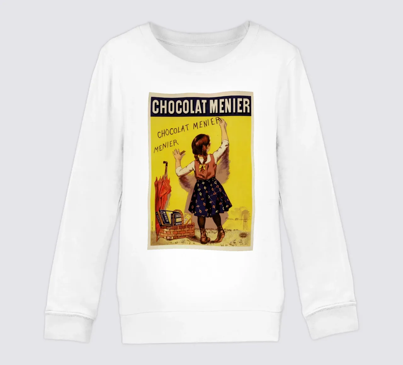 Firmin Bouisset - Chocolat Menier felpa bambino da ARTOTHEK