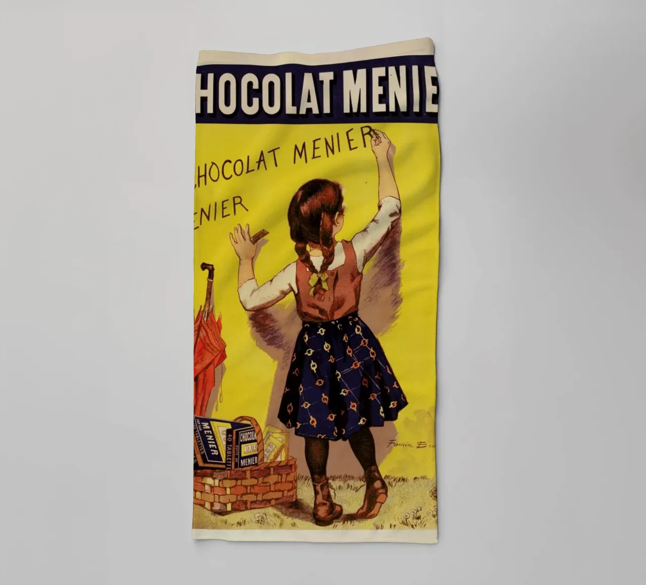 Firmin Bouisset - Chocolat Menier asciugamano da bagno da ARTOTHEK