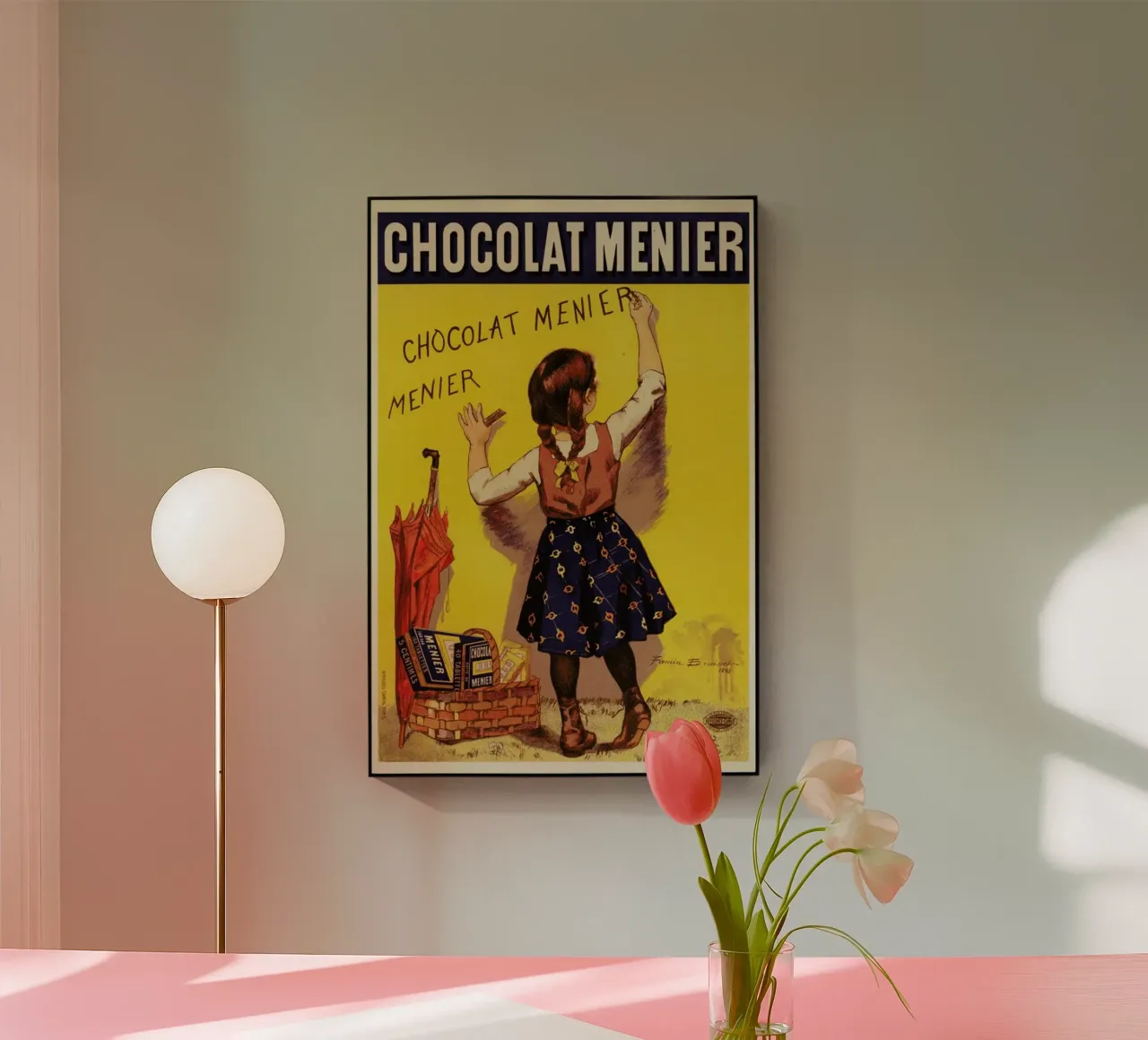 Firmin Bouisset - Chocolat Menier plexiglass da ARTOTHEK