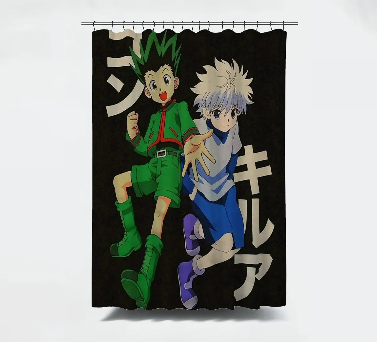 Best freinds shower curtain by Waylons Studio