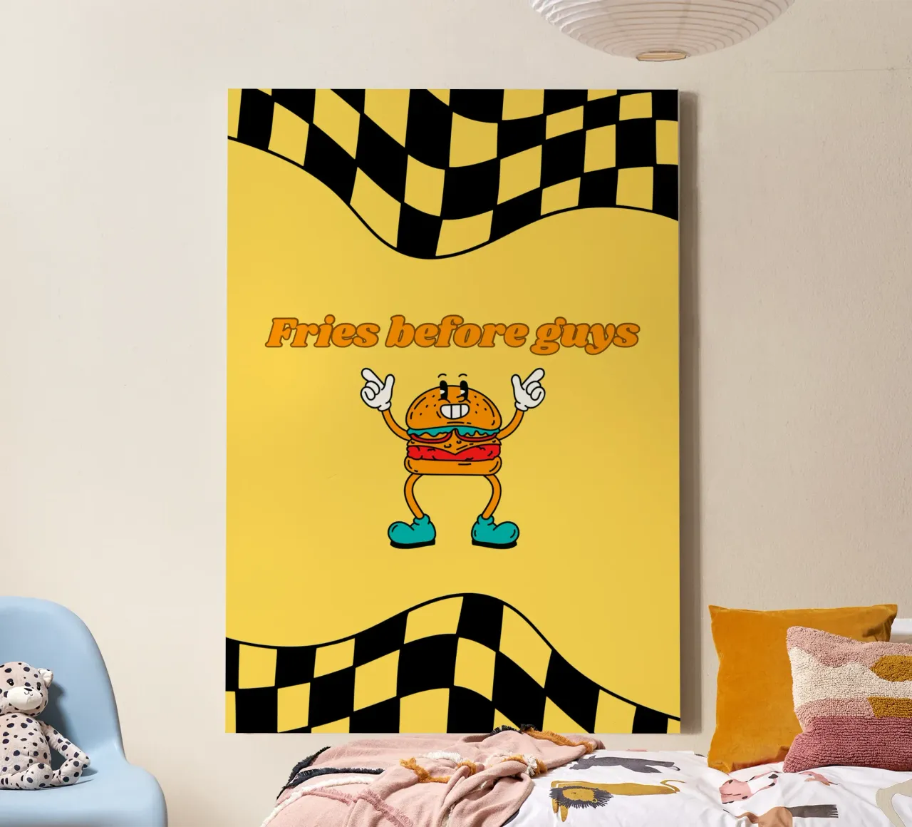 Fries before guys canvas met Baklijst van CreativeCreature