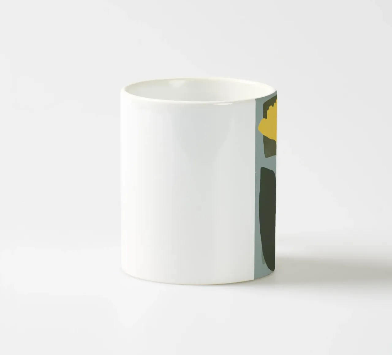 Grande fiore giallo tazza in ceramica da Little Dean