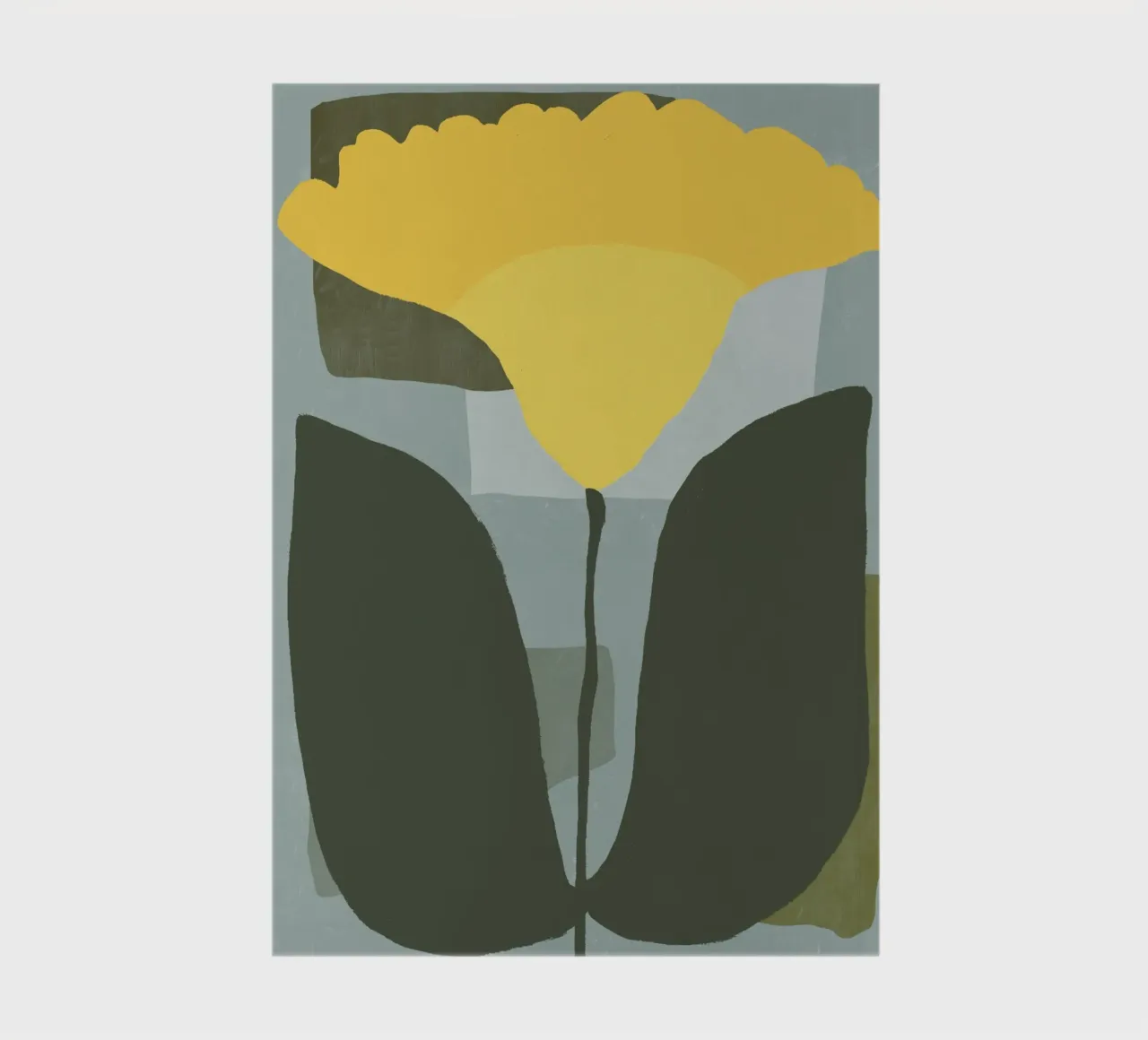 Big yellow bloom notebook by Little Dean