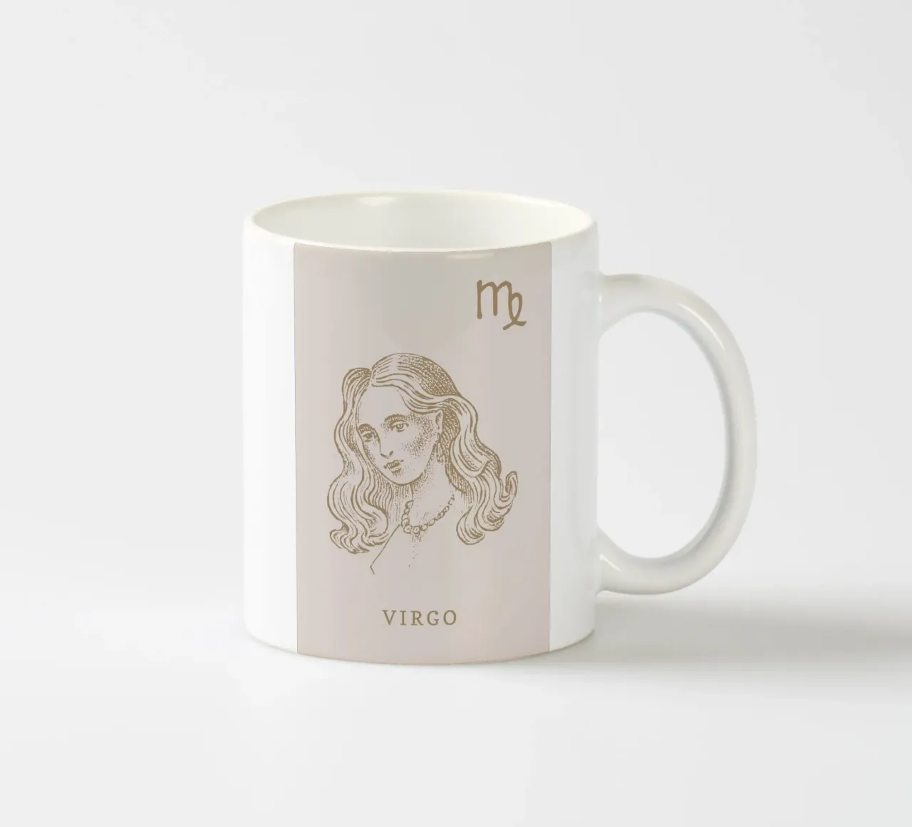 Virgo tazza in ceramica da Flora & Fauna