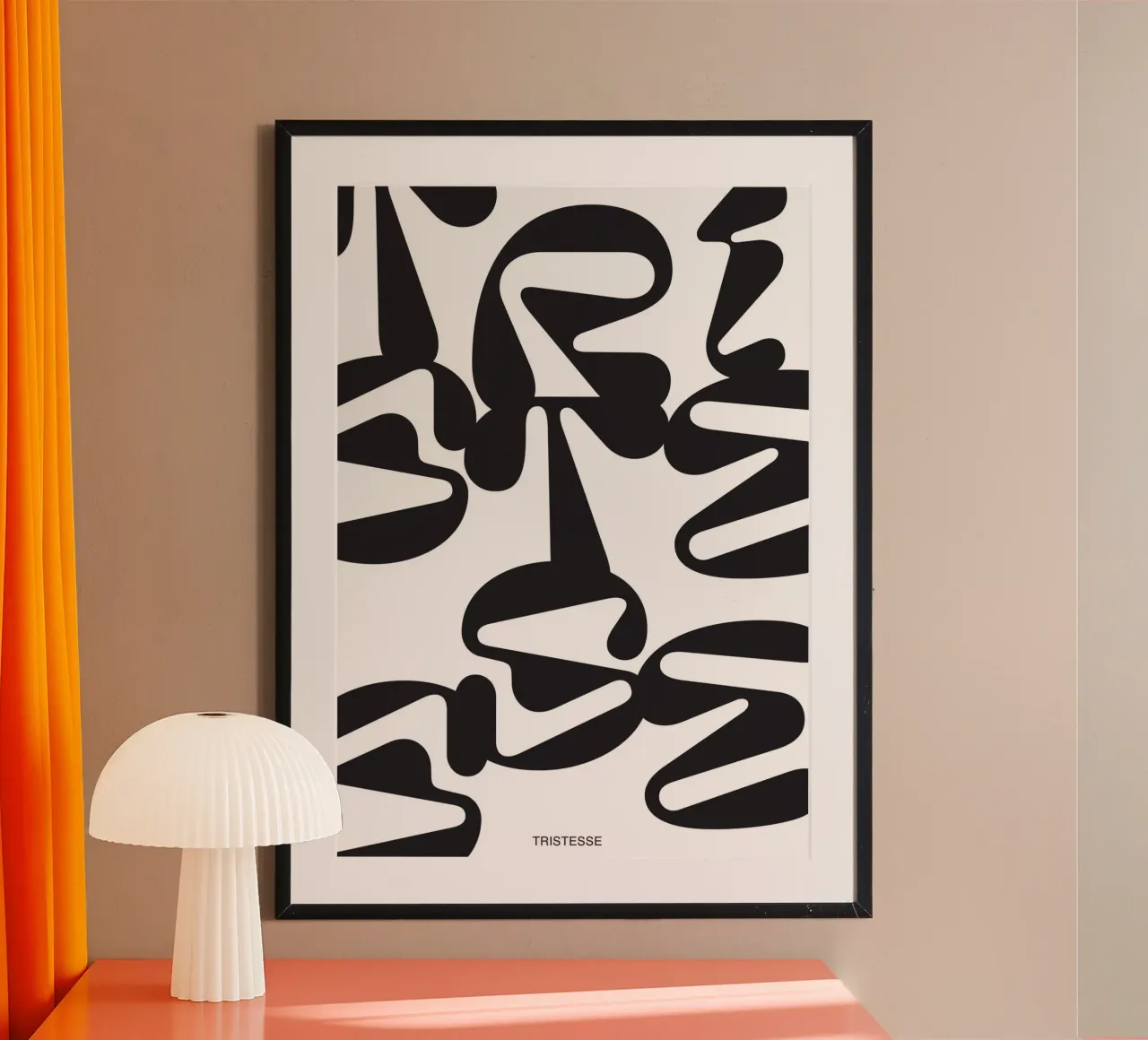 Tristesse poster da studio salü