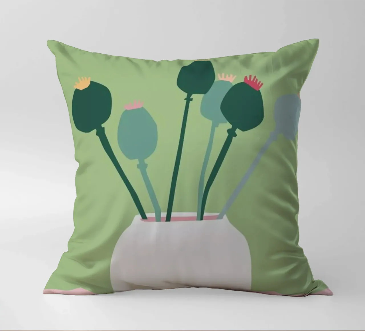 Mohnblume cuscino da Helena Ravenne