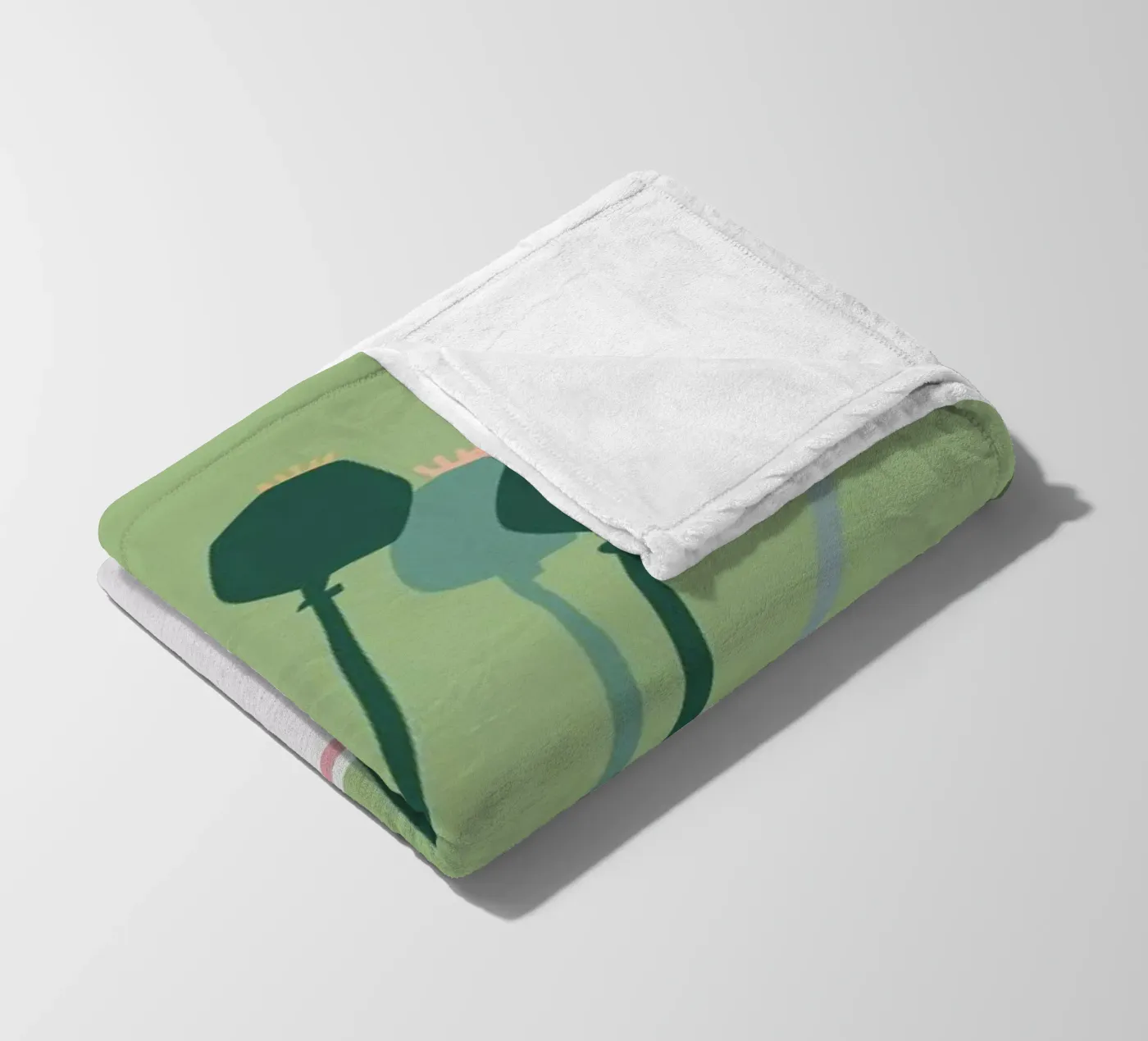 Mohnblume Fleecedecke von Helena Ravenne