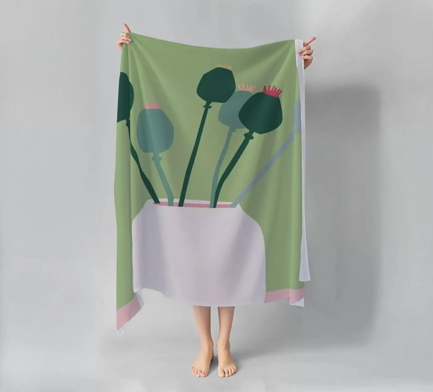 Mohnblume telo mare da Helena Ravenne