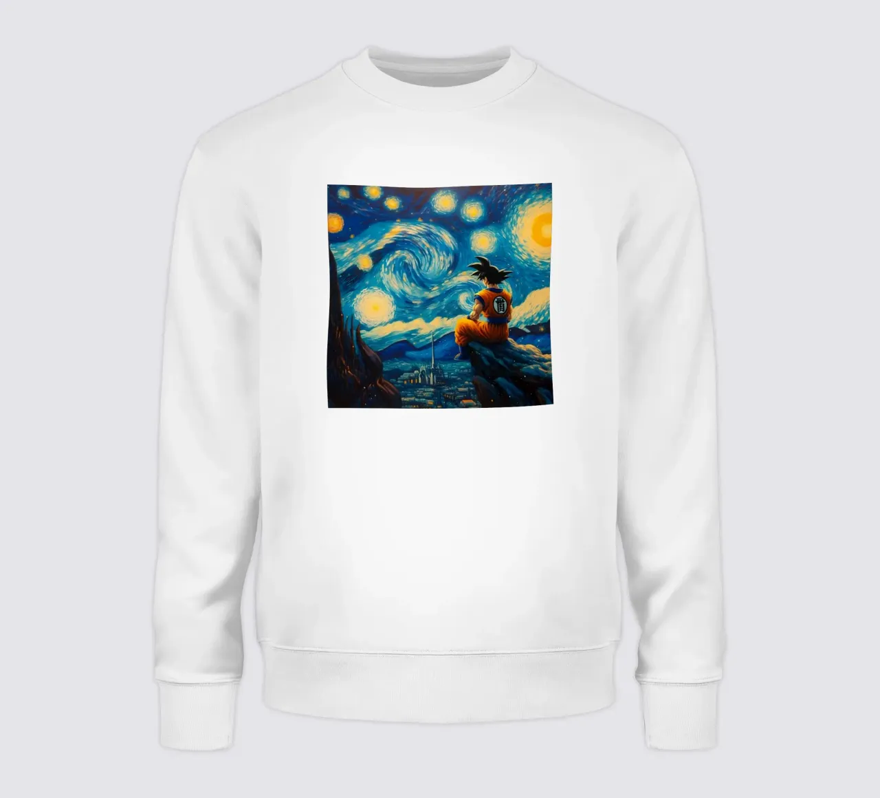 Incredibile Goku in azione felpa da withandname