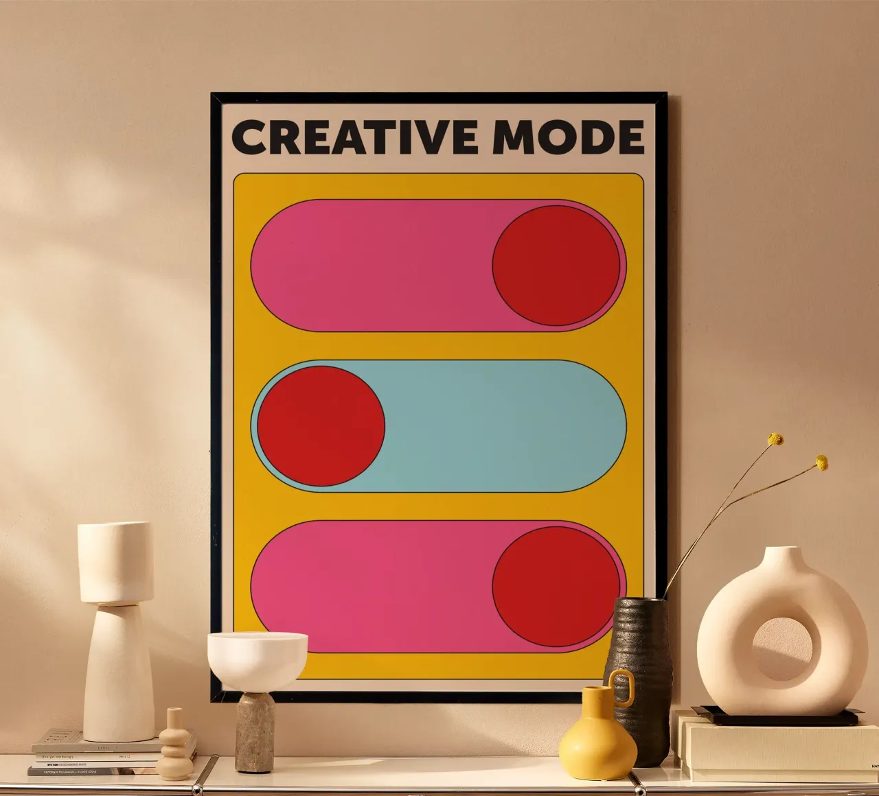 Creative Mode poster da studio salü
