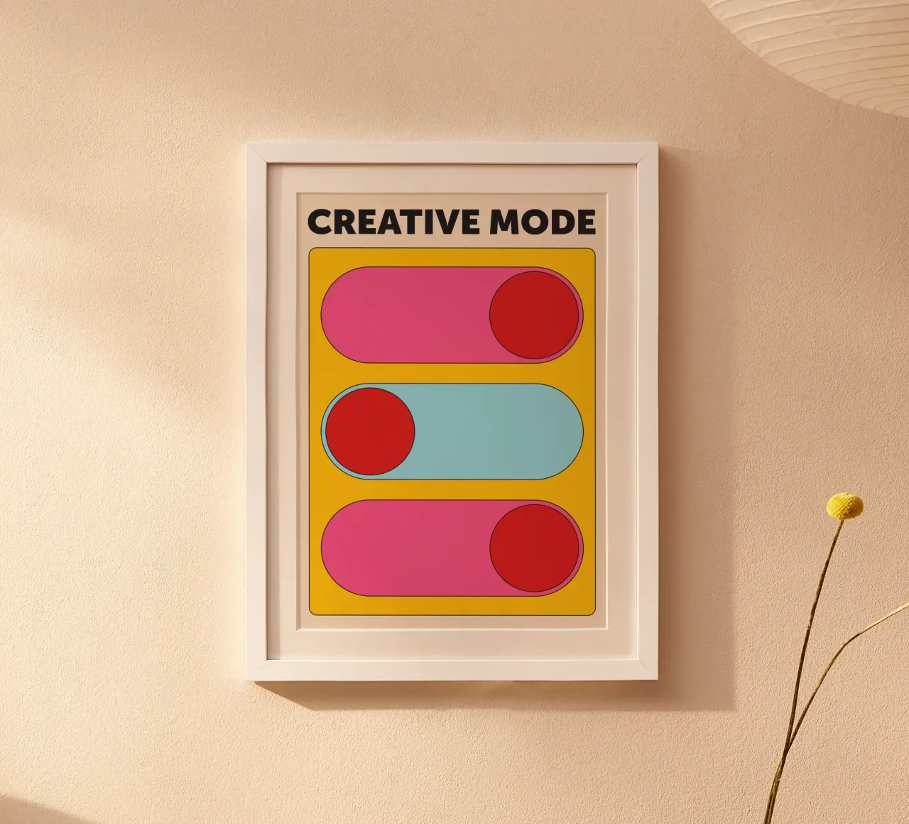 Creative Mode poster van studio salü